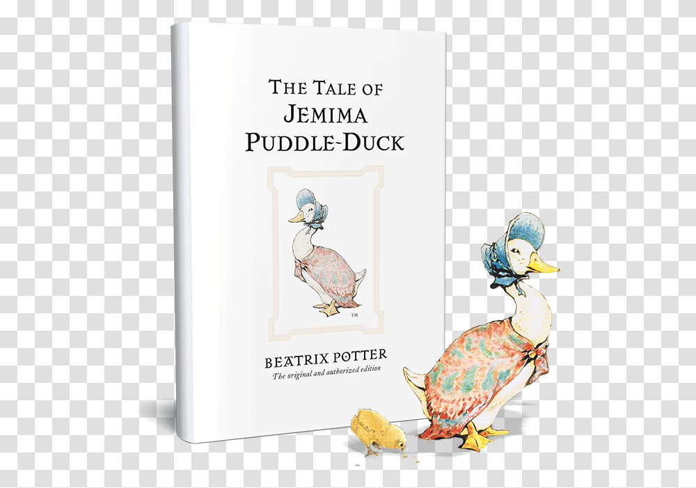The Tale Of Jemima Puddle Duck Tale Of Peter Rabbit, Bird, Animal, Book Transparent Png
