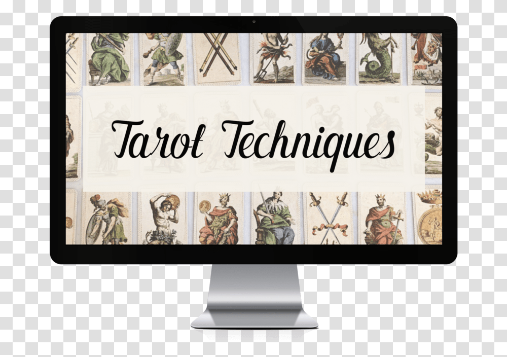 The Tarot Techniques Course From Divinaiton And Fortune, Person, Poster Transparent Png