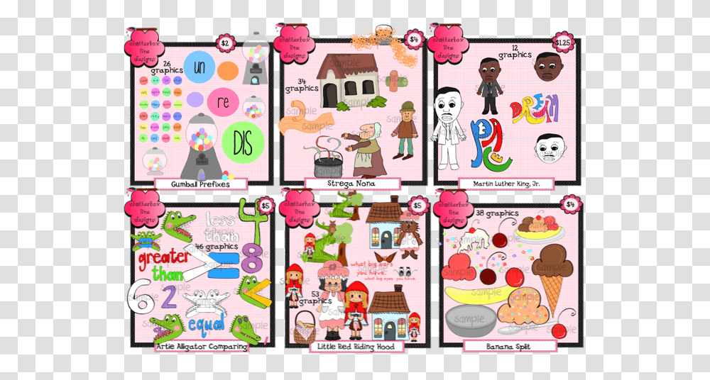 The Teachers Chatterbox Clip Art Packs Added, Collage, Poster, Advertisement Transparent Png