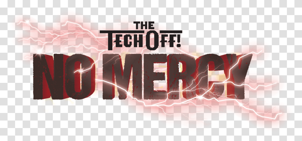 The Techoff No Mercy Graphic Design, Hand, Weapon, Word Transparent Png