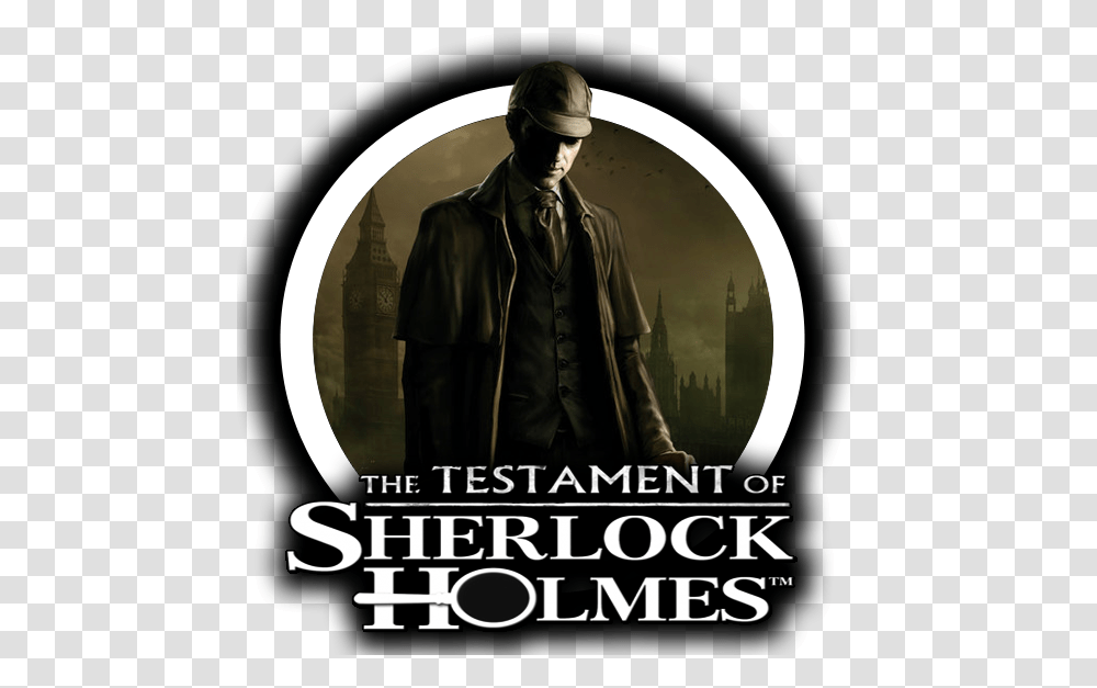 The Testament Of Sherlock Holmes Sherlock Holmes Vs Jack, Person, Human, Poster, Advertisement Transparent Png