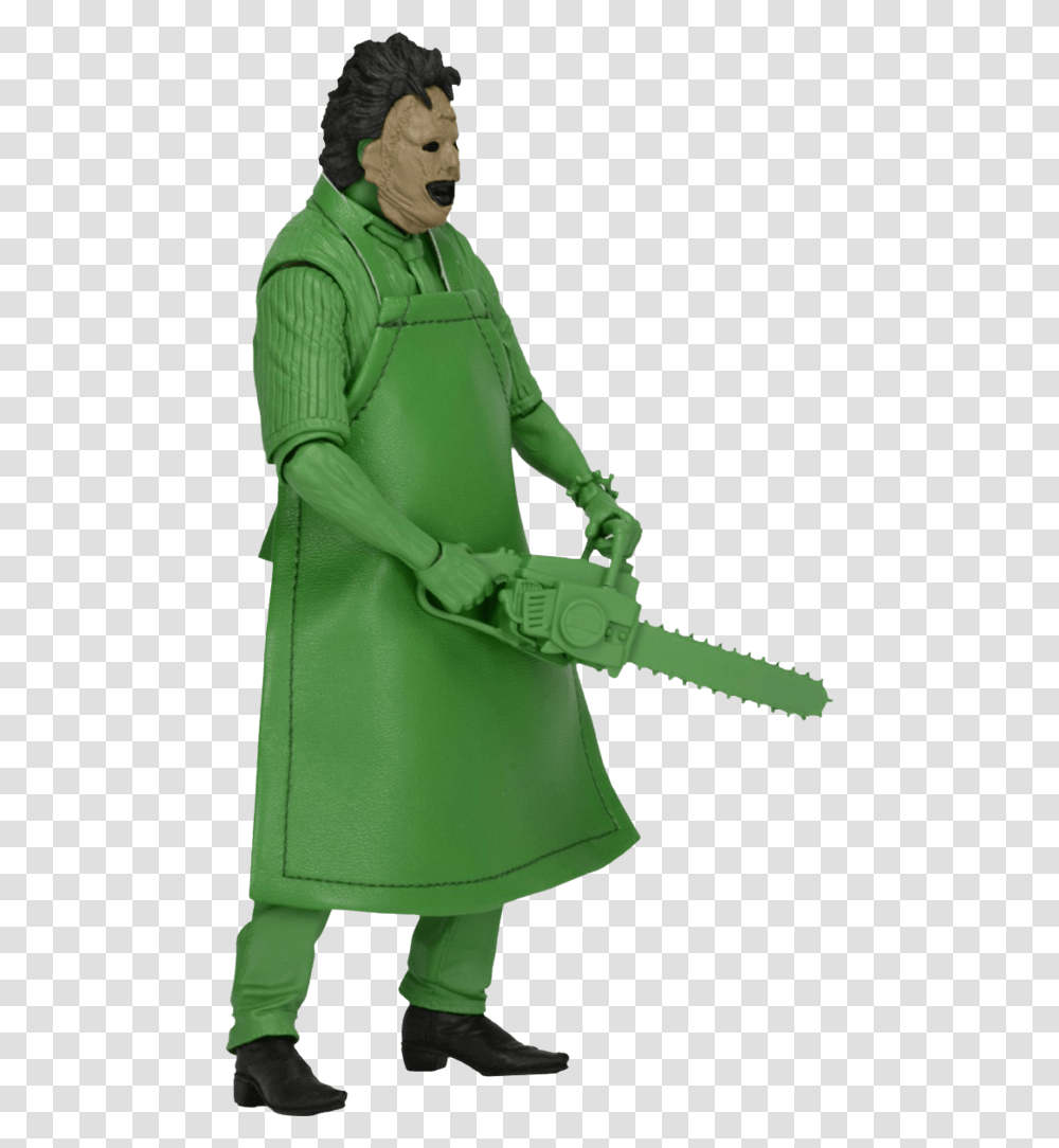 The Texas Chainsaw Massacre Leatherface Video Game Figure Neca, Coat, Apparel, Tool Transparent Png