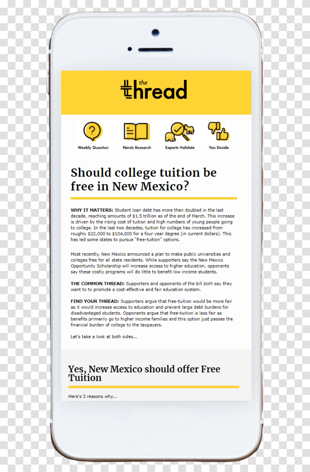 The Thread Balanced Researchbased News Trinity Dublin, Mobile Phone, Electronics, Cell Phone, Advertisement Transparent Png