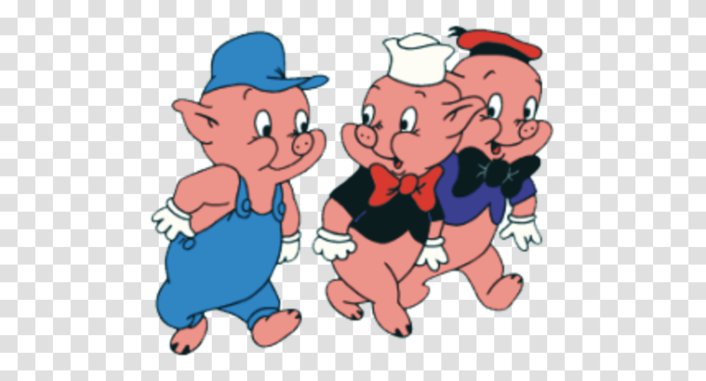 The Three Little Pigs Domestic Pig Big Bad Wolf Clip Art, Hand, Apparel Transparent Png