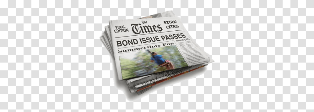 The Times Newspapers Above The Fold Newspaper, Text, Person, Human, Flyer Transparent Png