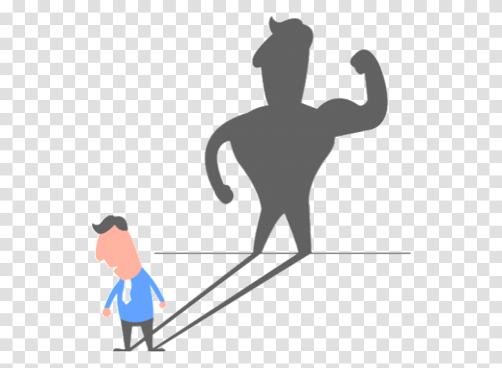 The Times When You Feel Like You're Just Going Through Fake Confidence, Silhouette, Hurdle, Stencil Transparent Png