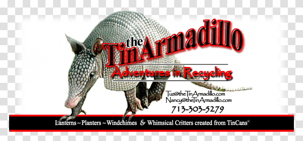 The Tin Armadillo Armadillo, Reptile, Animal, Dinosaur, Advertisement Transparent Png