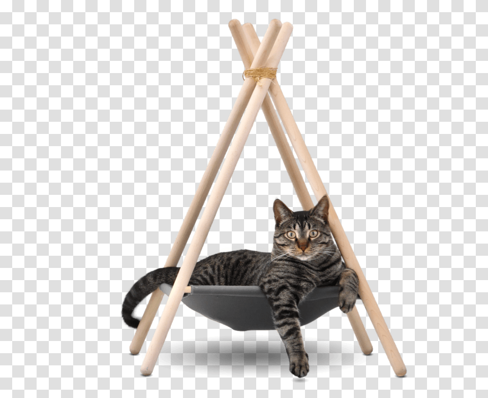 The Tinker Adventure Tent Cat Teepee Hammock, Furniture, Tripod, Handrail, Banister Transparent Png