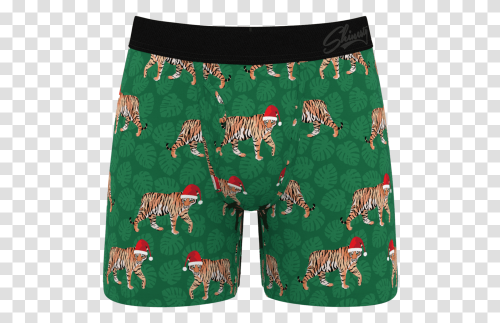 The Tinsel Tigers Briefs, Shorts, Apparel, Wildlife Transparent Png