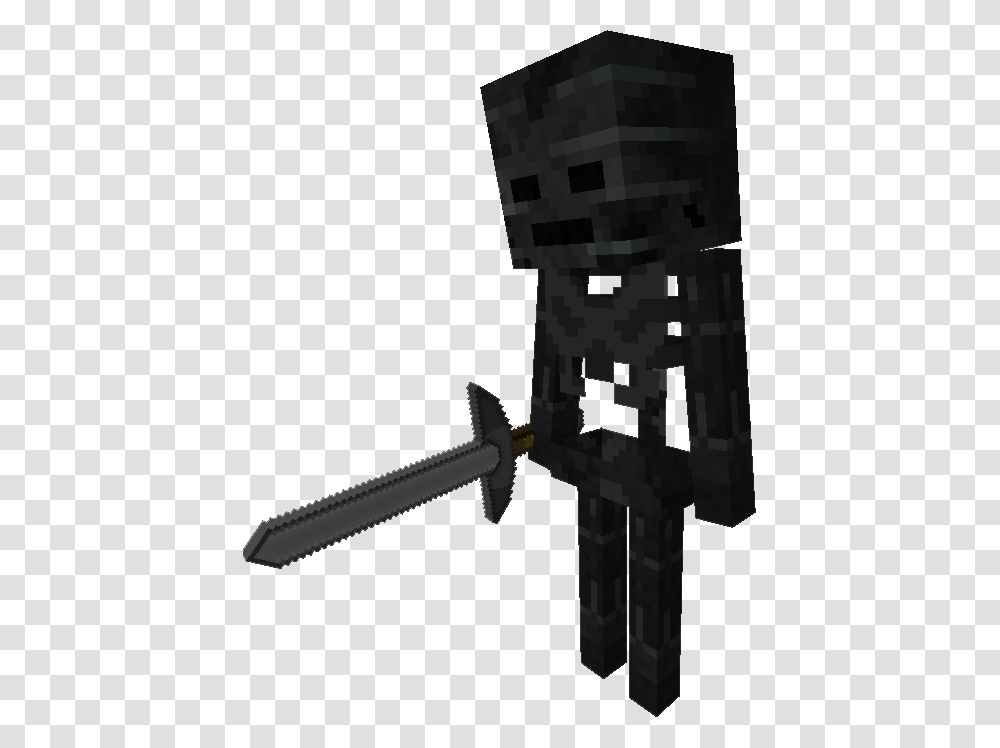 The Titans Mod 18 Minecraft Wither Skeleton Titan, Ninja, Paddle, Oars, Tool Transparent Png