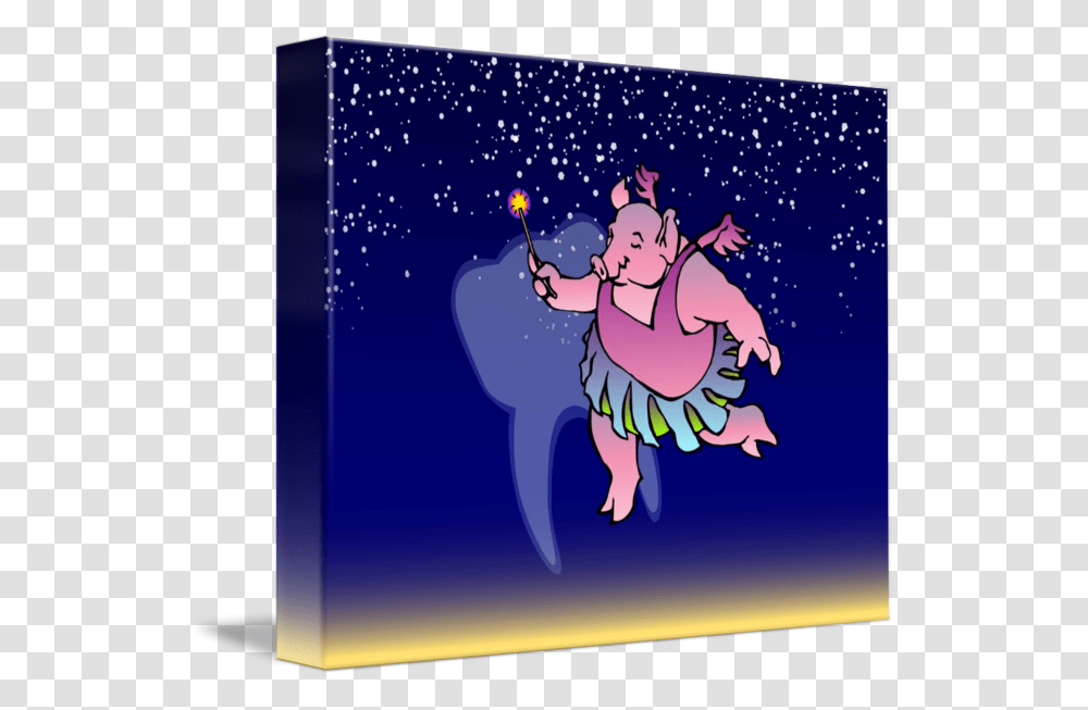 The Tooth Fairy Pig Cartoon, Hula, Toy, Leisure Activities, Dance Transparent Png