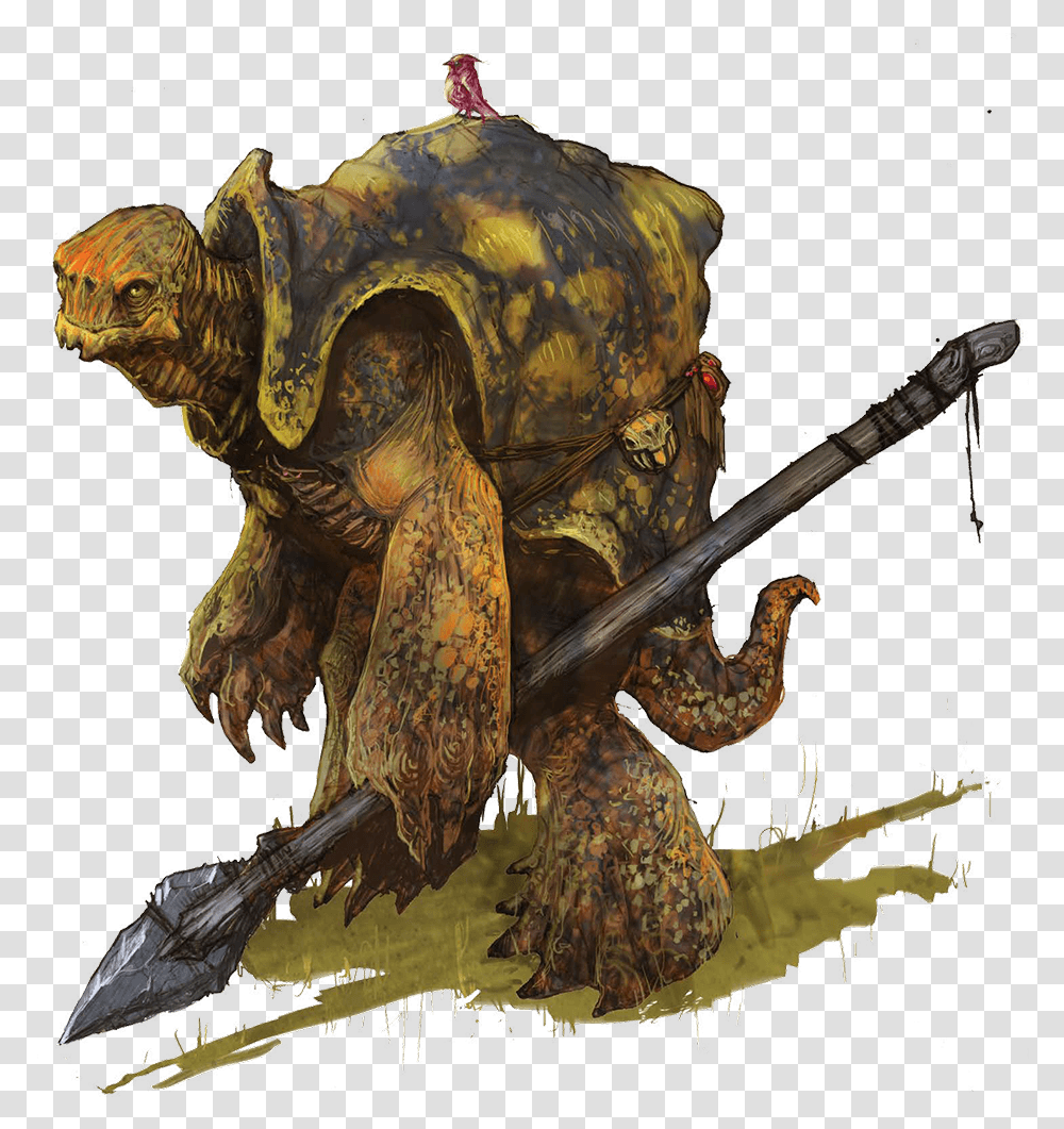 The Tortle Package Draconic Dungeons And Dragons Tortle, Statue, Sculpture, Art, Animal Transparent Png