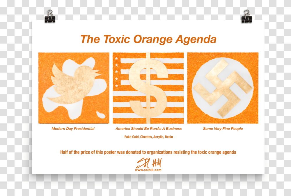 The Toxic Orange Agenda Trilogy Poster, Advertisement, Text, Flyer, Paper Transparent Png