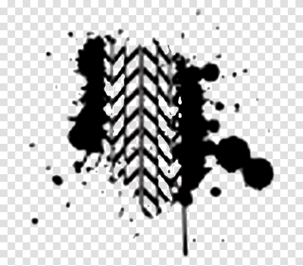The Tread Of A Tire Or Track Refers To The Rubber On Mud Tire Track Clipart, Plant, Back, Droplet Transparent Png