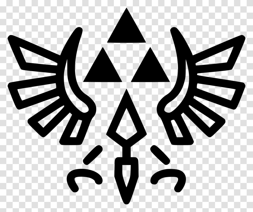 The Triforce Triforce Symbol, Emblem, Dynamite, Bomb, Weapon Transparent Png