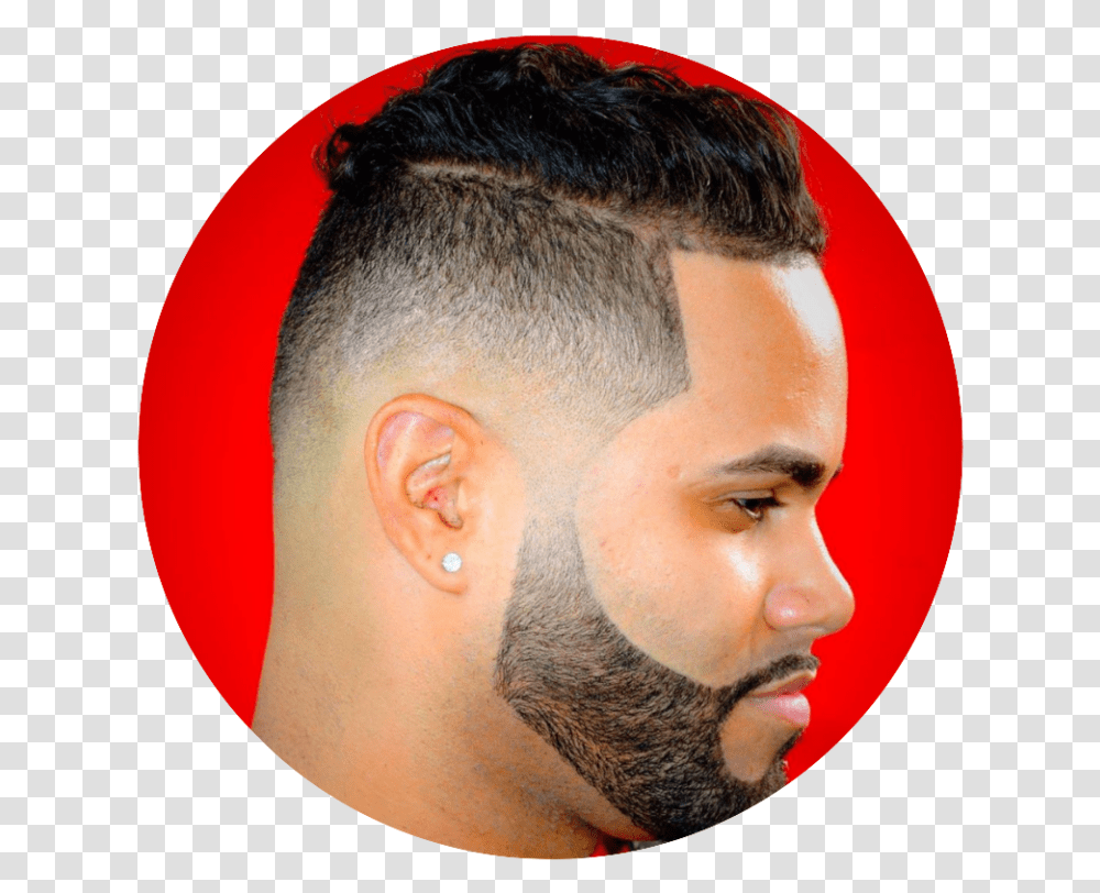 The True Barber Haircut And Beard Trim Barbershop Tampa Male, Head, Face, Person, Human Transparent Png