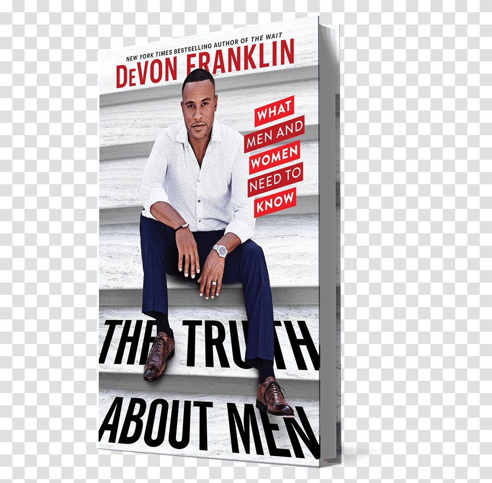 The Truth Abput Men Book By Devon Franklin Flyer, Apparel, Shoe, Footwear Transparent Png