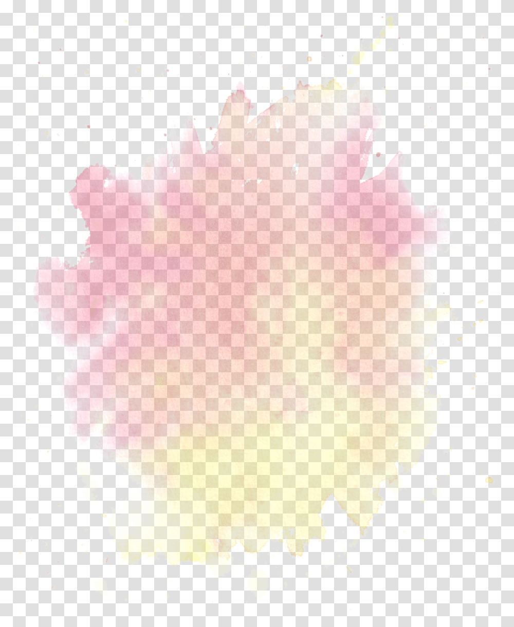 The Tulip Token Ico Home Pink Yellow Watercolor, Modern Art, Bonfire, Flame Transparent Png