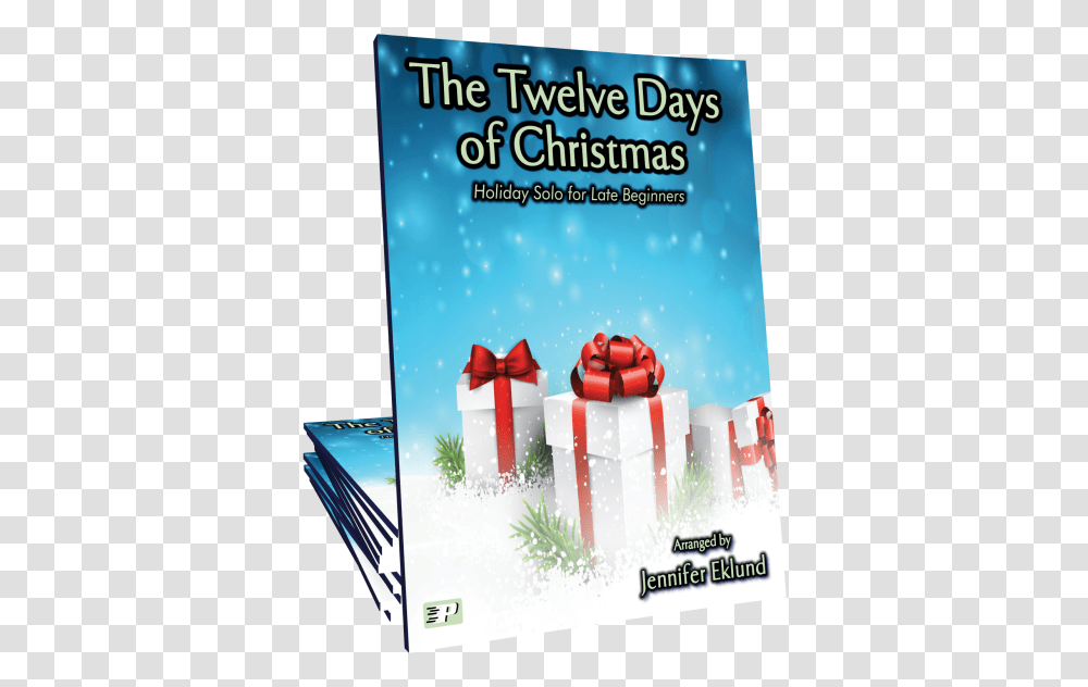 The Twelve Days Of Christmas For Easy PianoTitle Poster, Paper, Flyer, Advertisement, Brochure Transparent Png