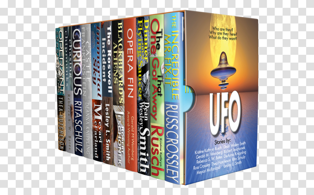 The Ufo Bundle Book Cover, Disk, Dvd, Novel, Furniture Transparent Png