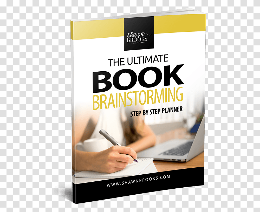 The Ultimate Book Brainstorming Planner The Complete Book Cover, Poster, Advertisement, Laptop Transparent Png