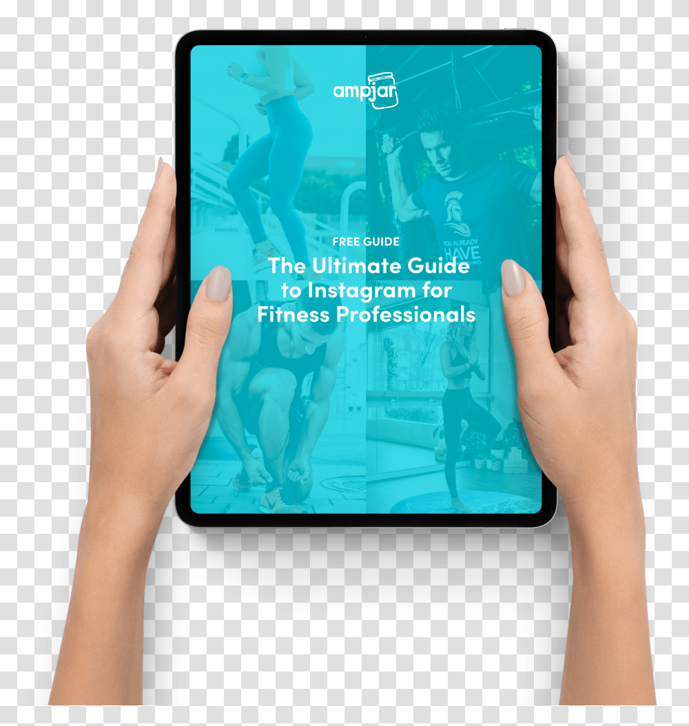 The Ultimate Guide To Instagram For Fitness Professionals Tablet Computer Transparent Png