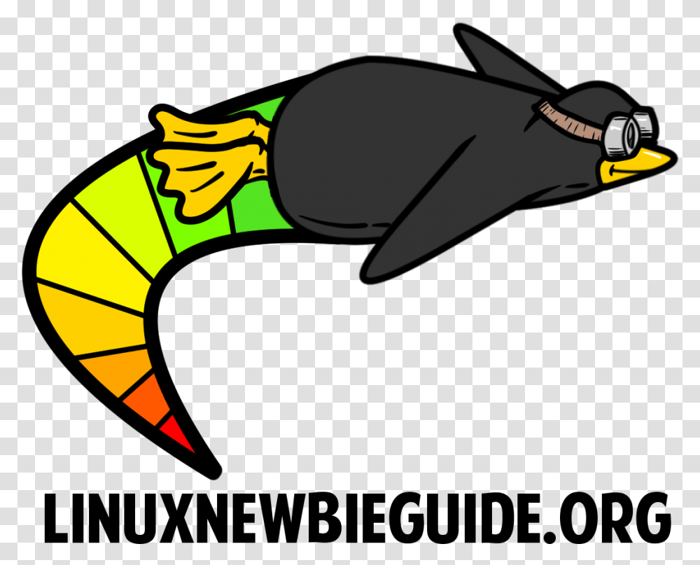 The Ultimate Linux Newbie Guide Duck, Animal, Mammal, Batman Logo, Symbol Transparent Png