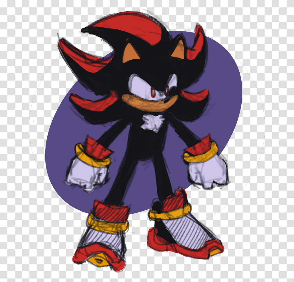 The Ultimate SketchA Rough Sketch Of Shadow The Hedgehog, Person, Human, Pirate, Performer Transparent Png