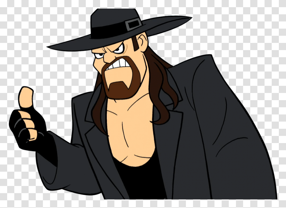 The Undertaker 2 Cut By Danger Liam Cartoon Undertaker, Hat, Face, Person Transparent Png