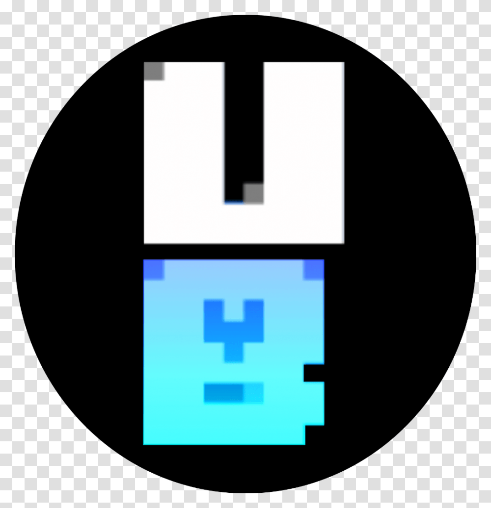 The Undertale Blue Logo Circle, Pac Man, First Aid Transparent Png