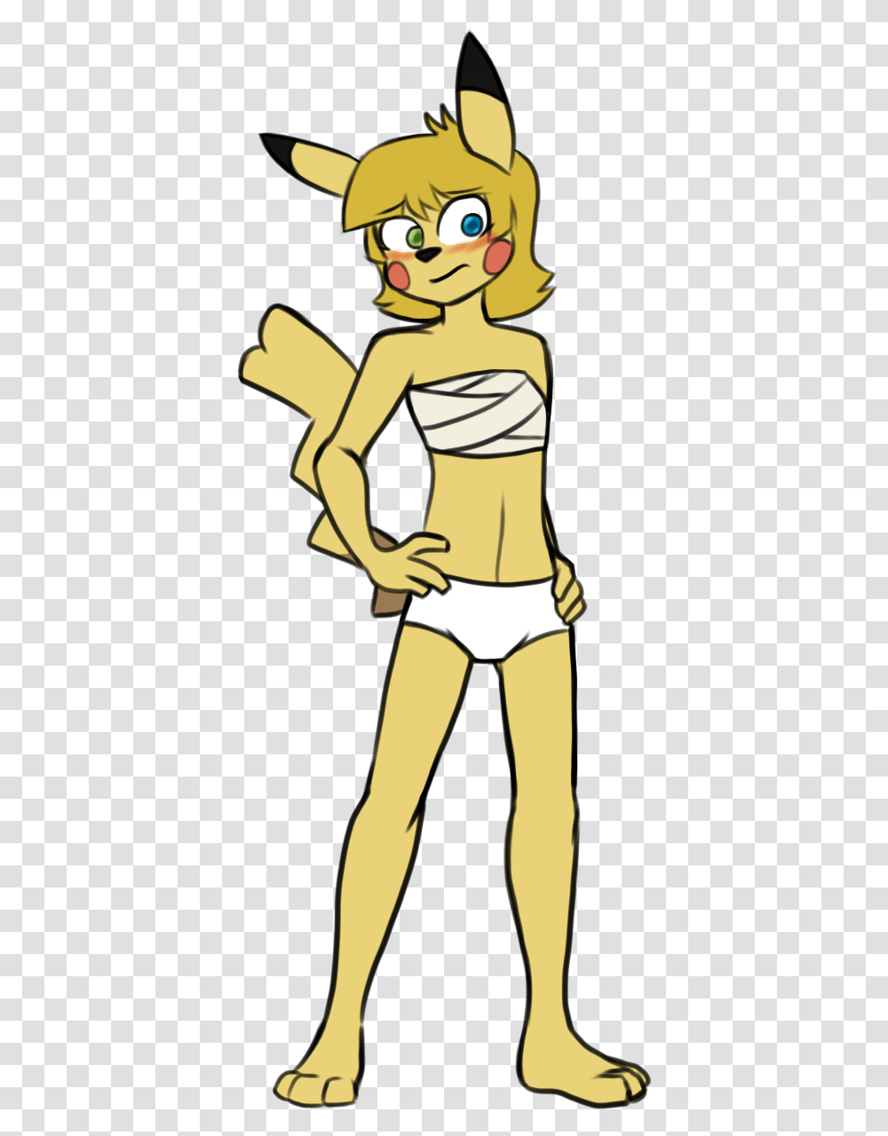 The Underwear D Pikachu Girl Cartoon, Person, Shorts, Plot Transparent Png