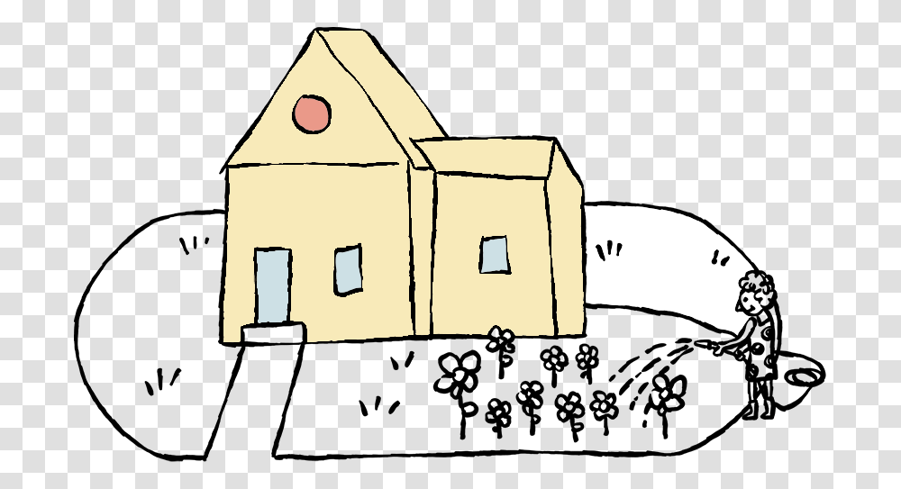 The Urban Painter Calgary Drawing K Illustration, Building, Housing, Architecture Transparent Png