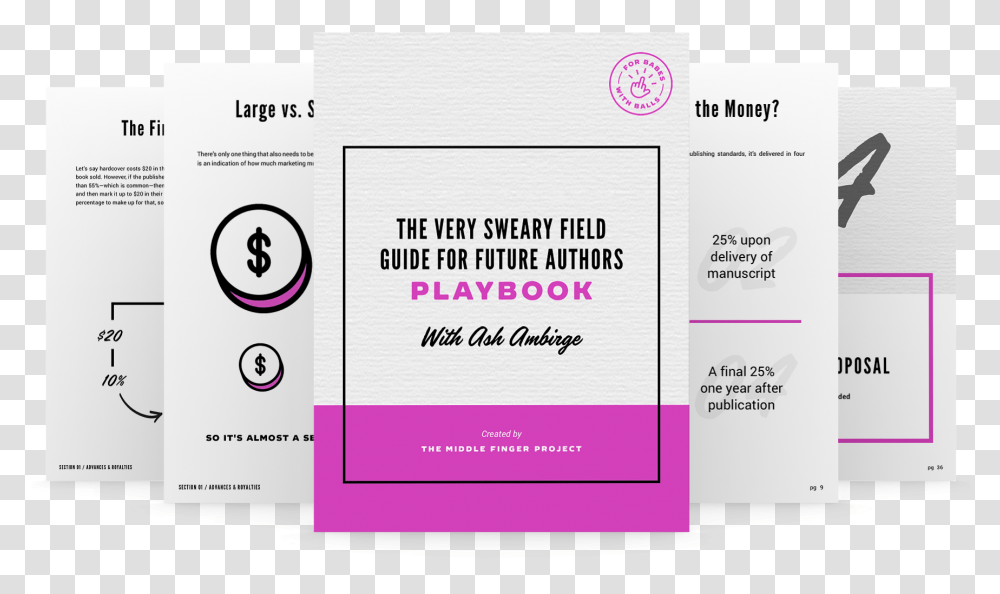 The Very Sweary Field Guide For Future Authors Vertical, Text, Paper, Advertisement, Poster Transparent Png