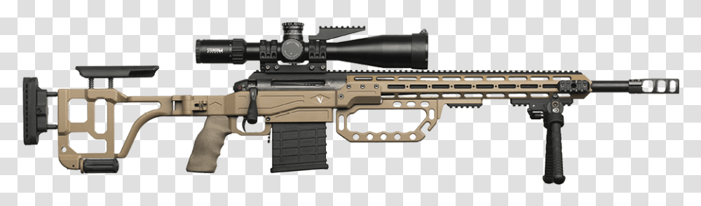 The Victrix Scorpio Mille Sniper Rifle In 300 Win Mag Beretta .338 Lapua Magnum Scorpio Tgt, Gun, Weapon, Weaponry, Machine Gun Transparent Png
