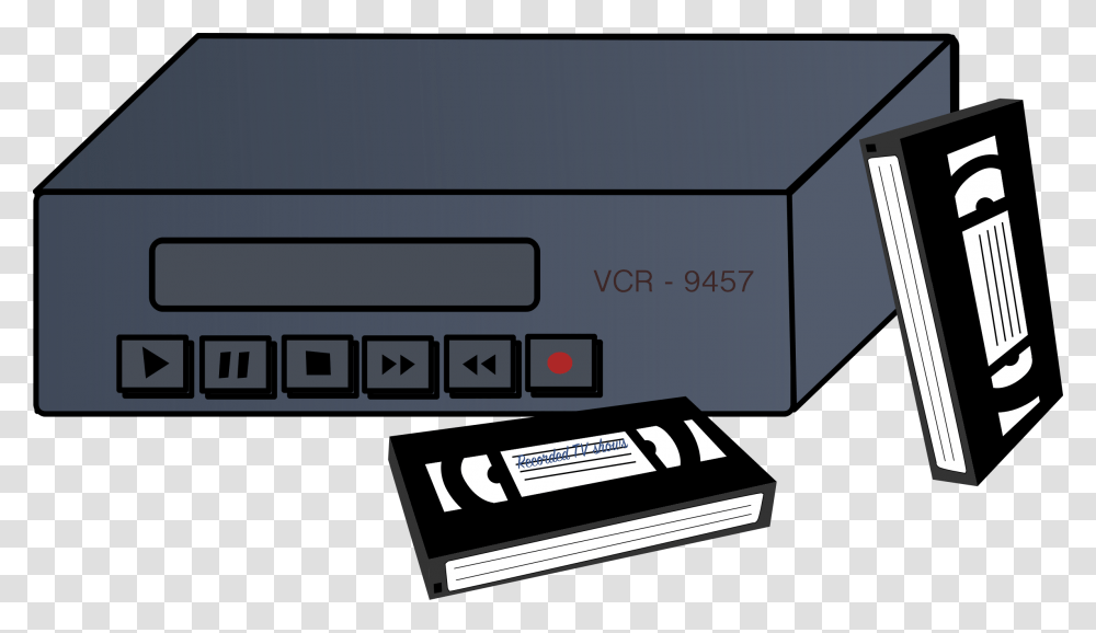 The Video Player And Framework Vhs Vcr, Electronics, Cd Player, Hardware, Scoreboard Transparent Png
