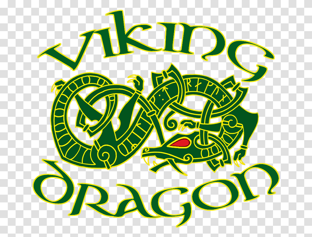 The Viking Dragon Brought To You By The Jelling Dragon Viking Dragon, Text, Label, Number, Symbol Transparent Png