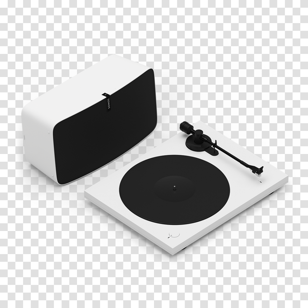 The Vinyl Set Featuring And Pro Ject Sonos, Electronics, Sink Faucet, Cd Player, Speaker Transparent Png