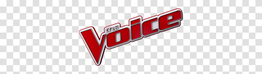 The Voice Logo With Microphone Stickpng Voice Logo, Symbol, Emblem, Dynamite, Weapon Transparent Png