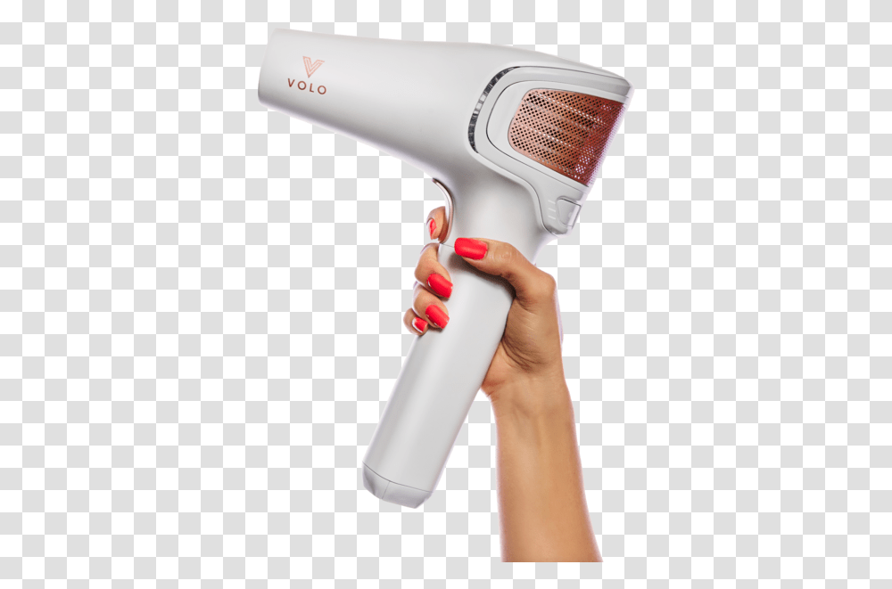 The Volo Go Cordless Dryer Hair Blow Styling, Blow Dryer, Appliance, Hair Drier, Person Transparent Png