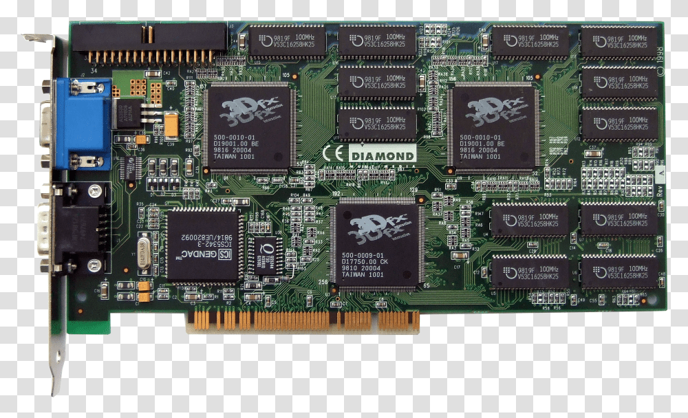 The Voodoo2 Video Card 3dfx Voodoo, Electronic Chip, Hardware, Electronics, Scoreboard Transparent Png