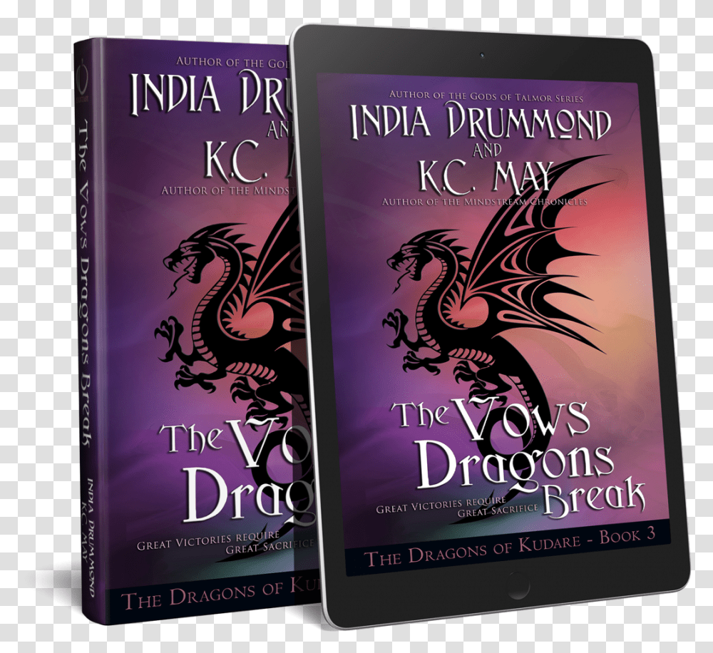 The Vows Dragons Break 3d Images Book Cover, Novel, Poster, Advertisement Transparent Png