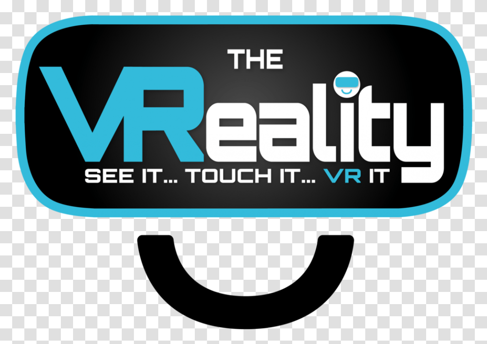 The Vreality Headeset Logo Slogan Test7 Graphic Design, Label, Sticker, Electronics Transparent Png