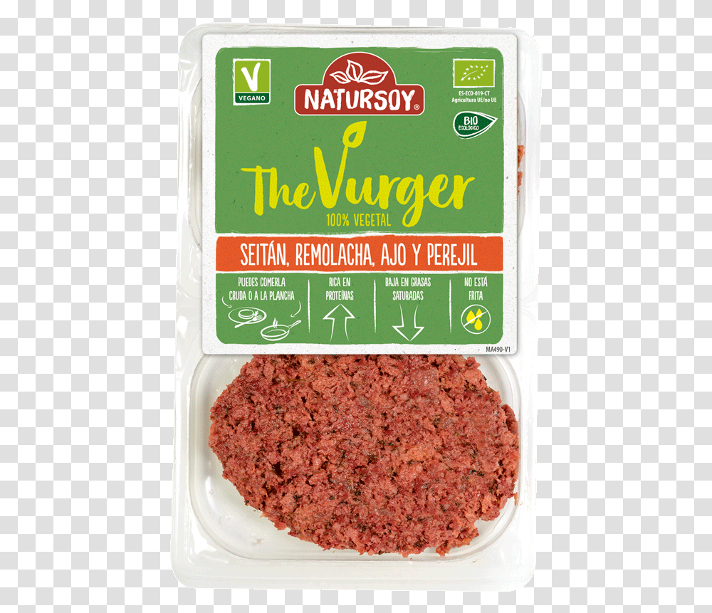 The Vurger Ajo Y Perejil Bacon Bits, Food, Plant, Lunch, Meal Transparent Png