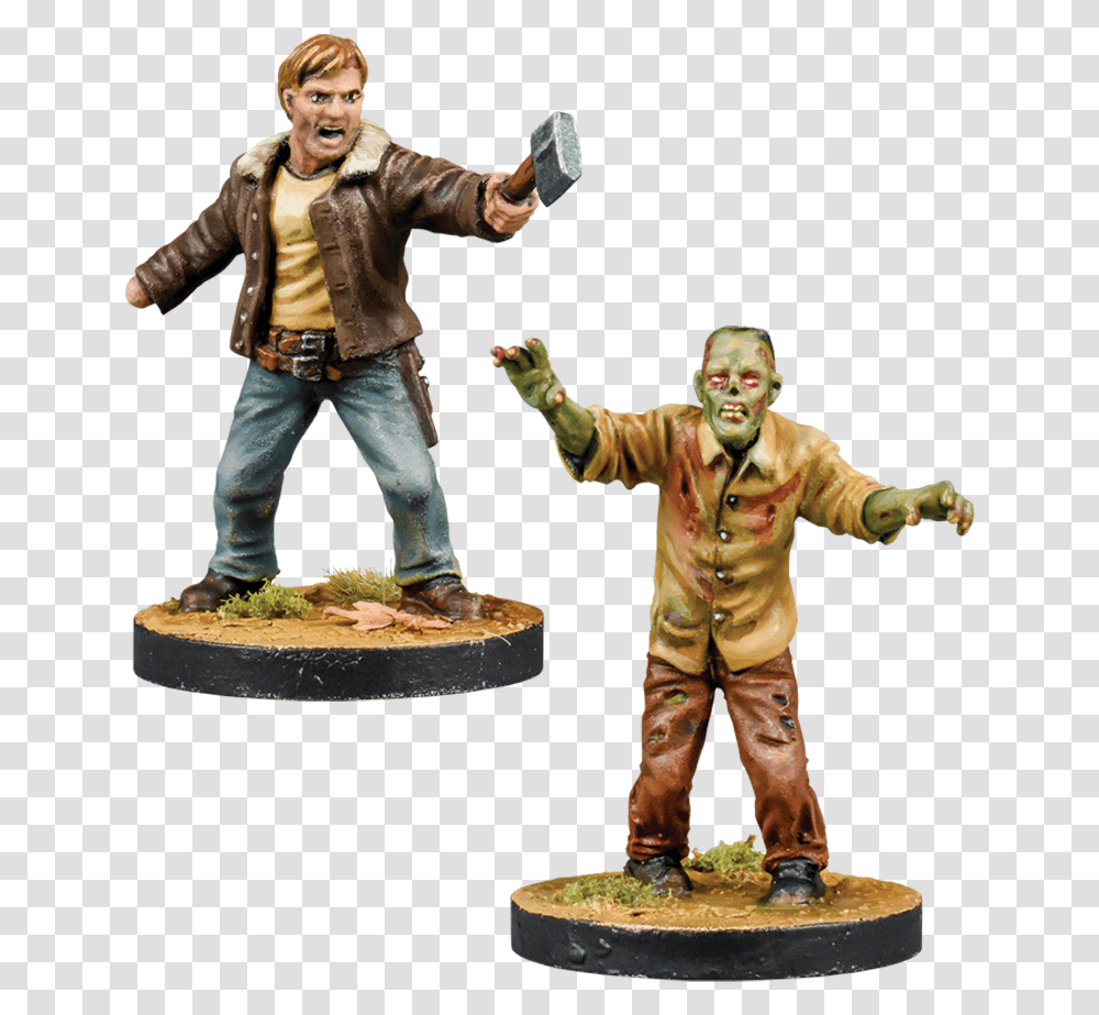 The Walking Dead Figurine, Person, Human, Performer, Leisure Activities Transparent Png