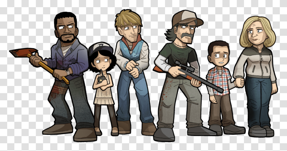 The Walking Dead Game Walking Dead Game Fanarts, Person, People, Military, Military Uniform Transparent Png