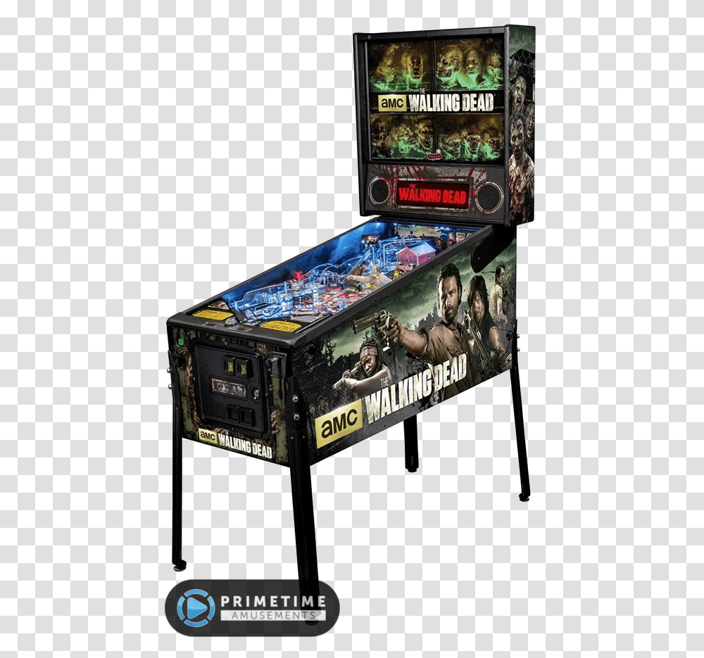 The Walking Dead Pinball By Stern Pinball Premium Stern Walking Dead Premium, Person Transparent Png