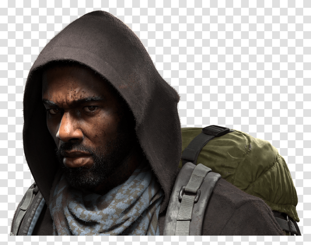 The Walking Dead Ps4 Gameplay, Apparel, Hood, Face Transparent Png