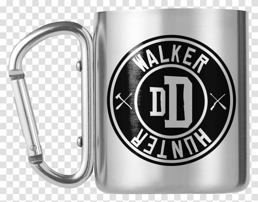 The Walking Dead Walker Hunter Carabiner Mug Friends Logo, Stein, Jug, Lager, Beer Transparent Png
