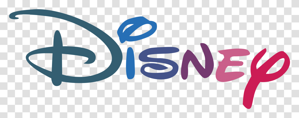 The Walt Disney Company Logo Disney Logo, Text, Handwriting, Alphabet, Calligraphy Transparent Png