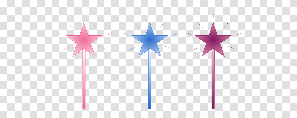 The Wand Person, Cross, Star Symbol Transparent Png